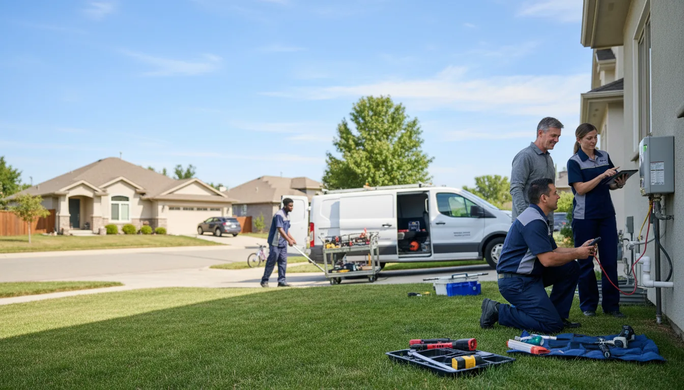 Tankless water heater service in Hummelstown, PA